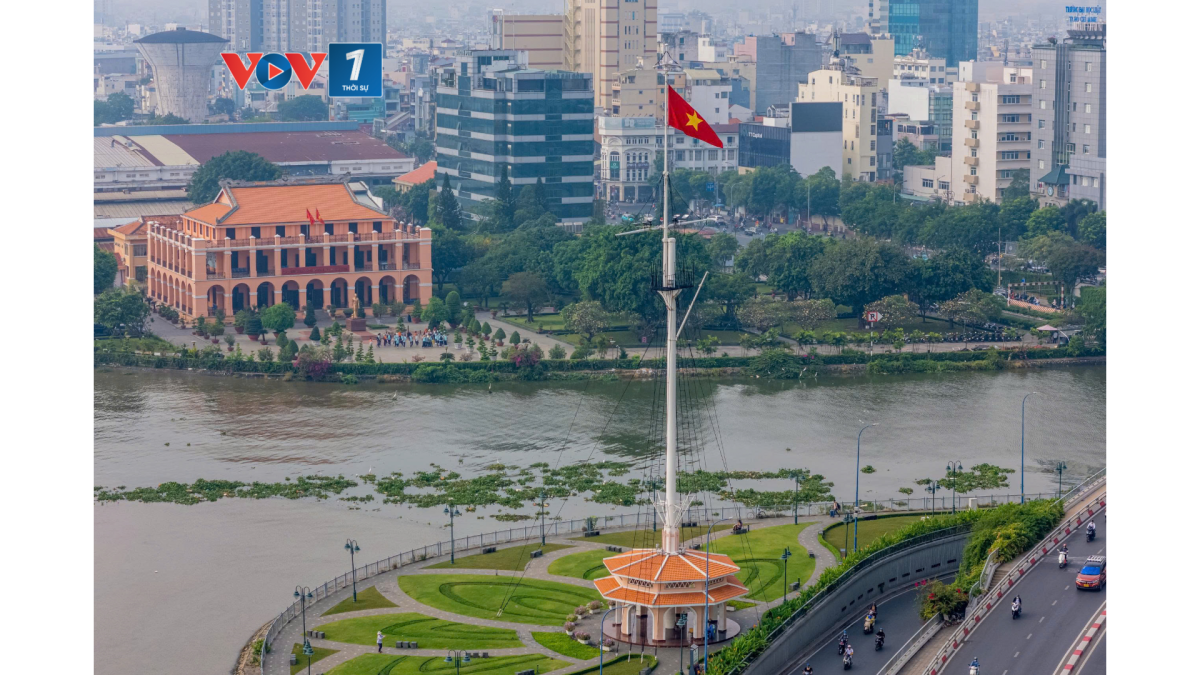 Khu vực Bến Nhà Rồng - Bến Bạch Đằng, TP.HCM (Ảnh: Tỷ Huỳnh)