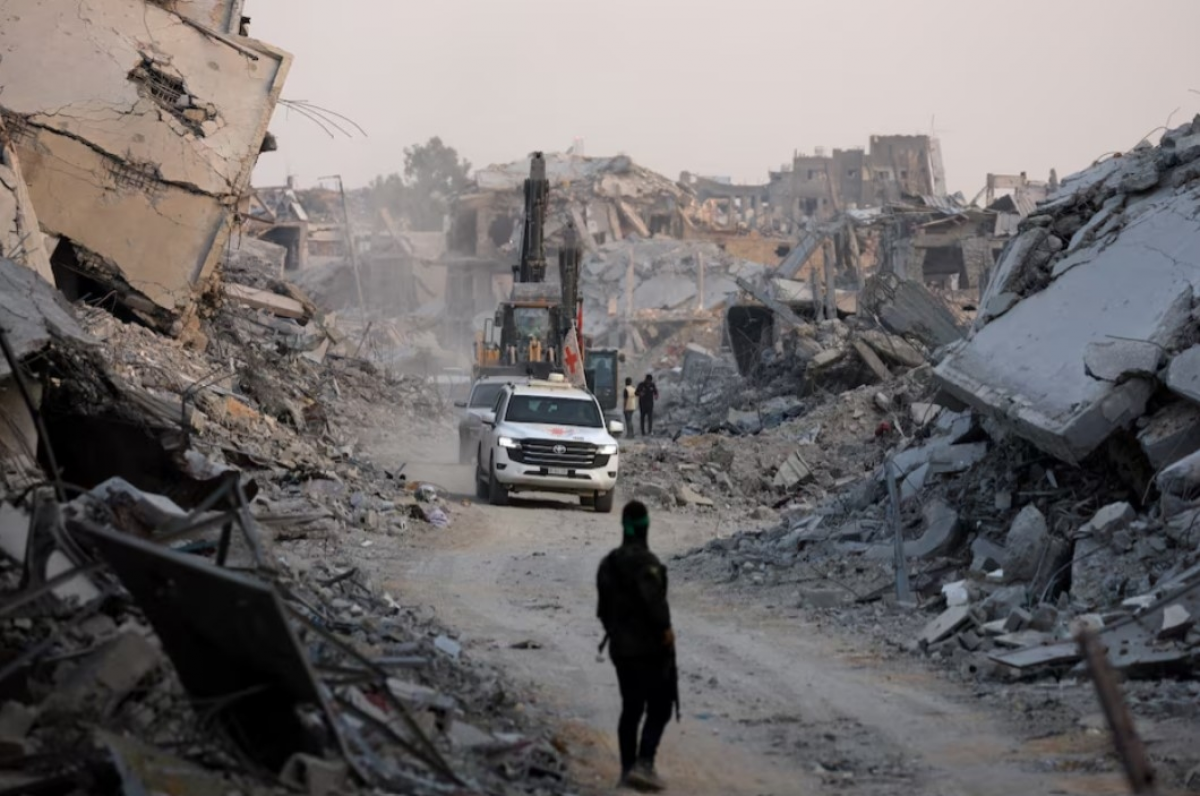 Gaza giữa xung đột Israel-Hamas. Ảnh: Reuters