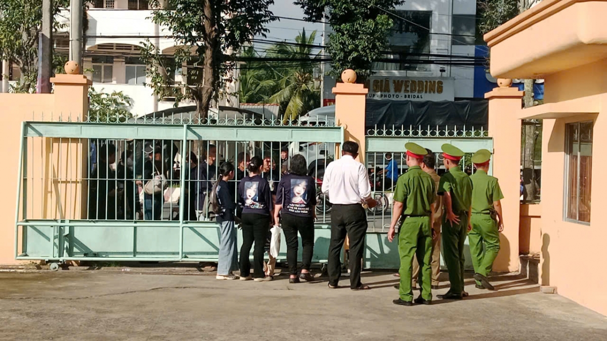 An ninh được thắt chặt tại phiên Tòa
