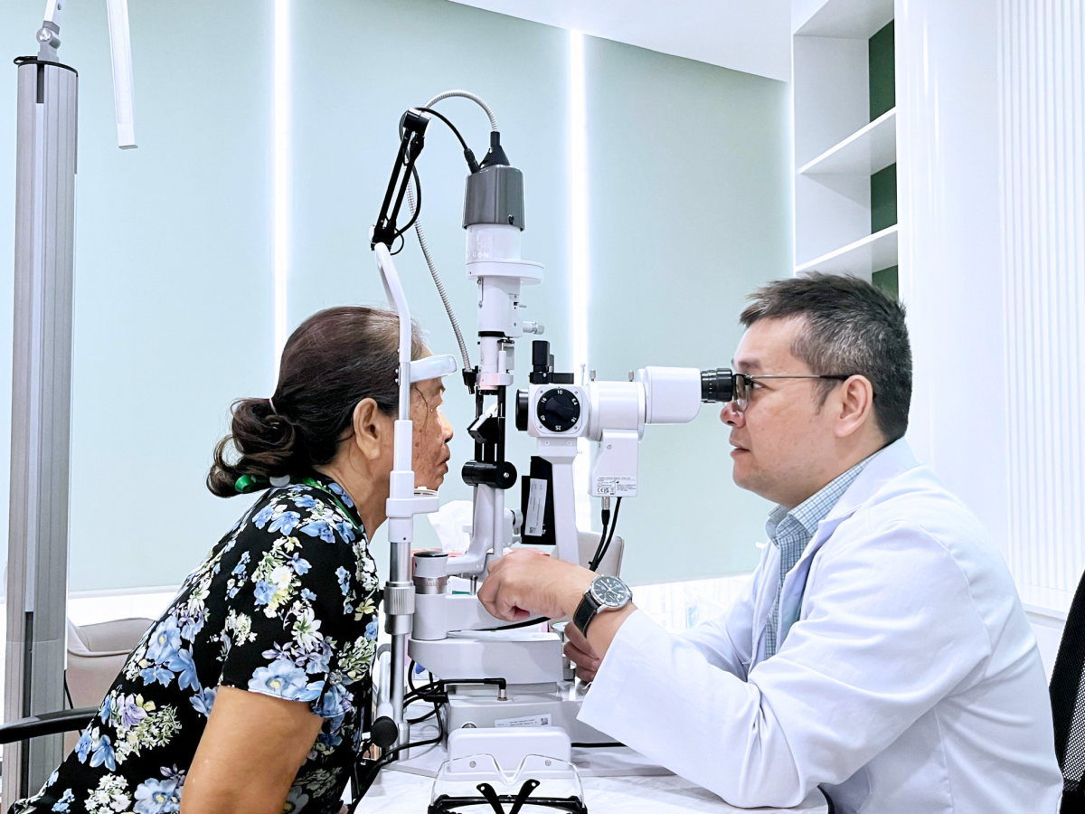 ThS.BS Lê Nguyễn Trường An – Giám đốc chuyên môn của Bệnh viện khám mắt cho người bệnh