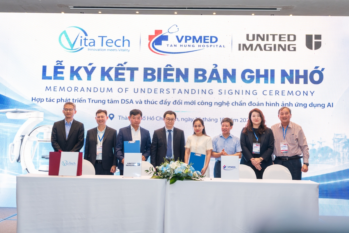 Ký kết biên bản ghi nhớ thúc đẩy đổi mới công nghệ chẩn đoán hình ảnh ứng dụng AI