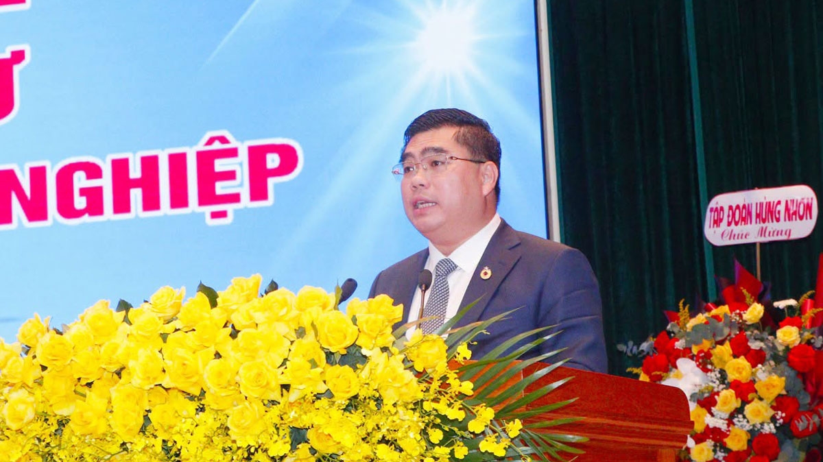 Ông Phan Tấn Đạt, Chủ tịch Hội Doanh nhân trẻ TP.HCM (ảnh: Thiên Lý)