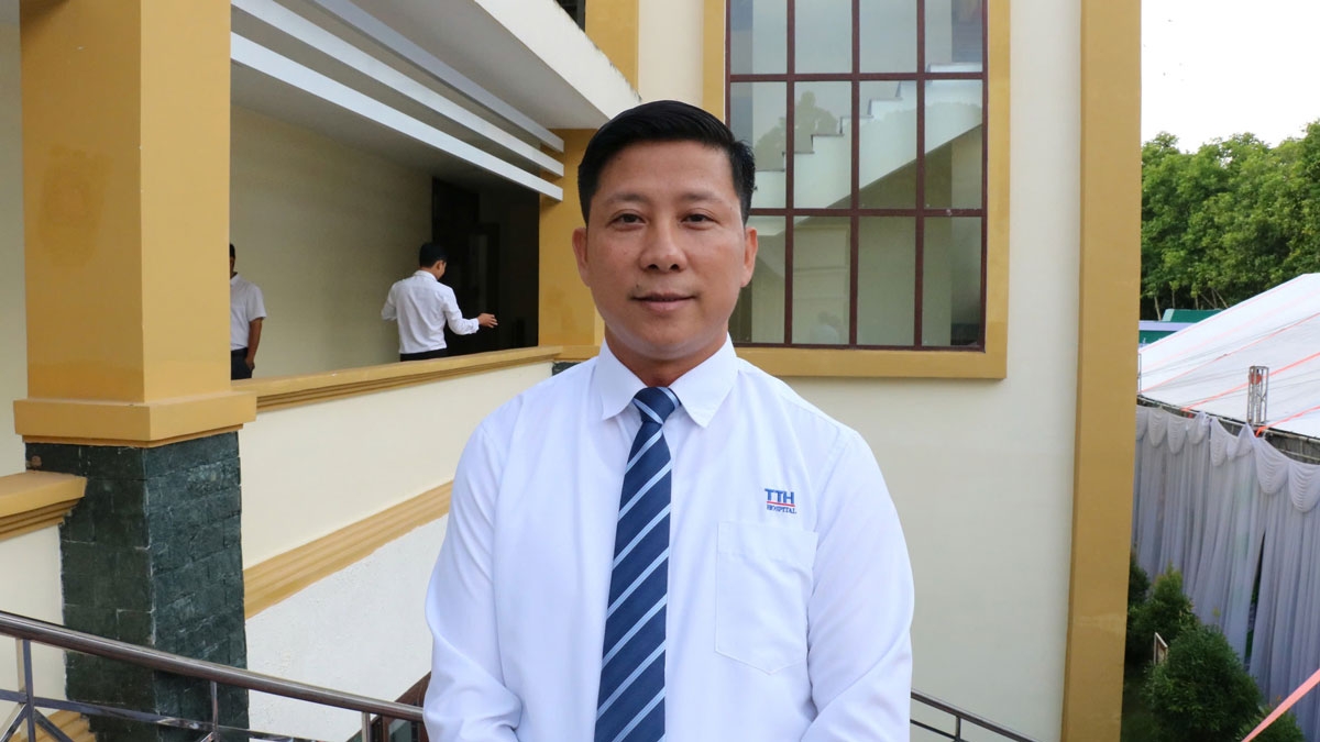 Ông Phan Tấn Đạt, Chủ tịch Hội Doanh nhân trẻ TP.HCM (ảnh: Thiên Lý)