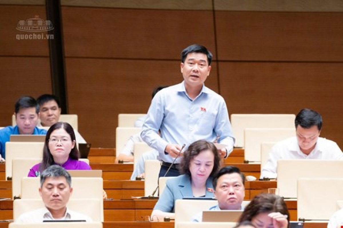 Đại biểu Lê Thanh Hoàn, đoàn Thanh Hóa