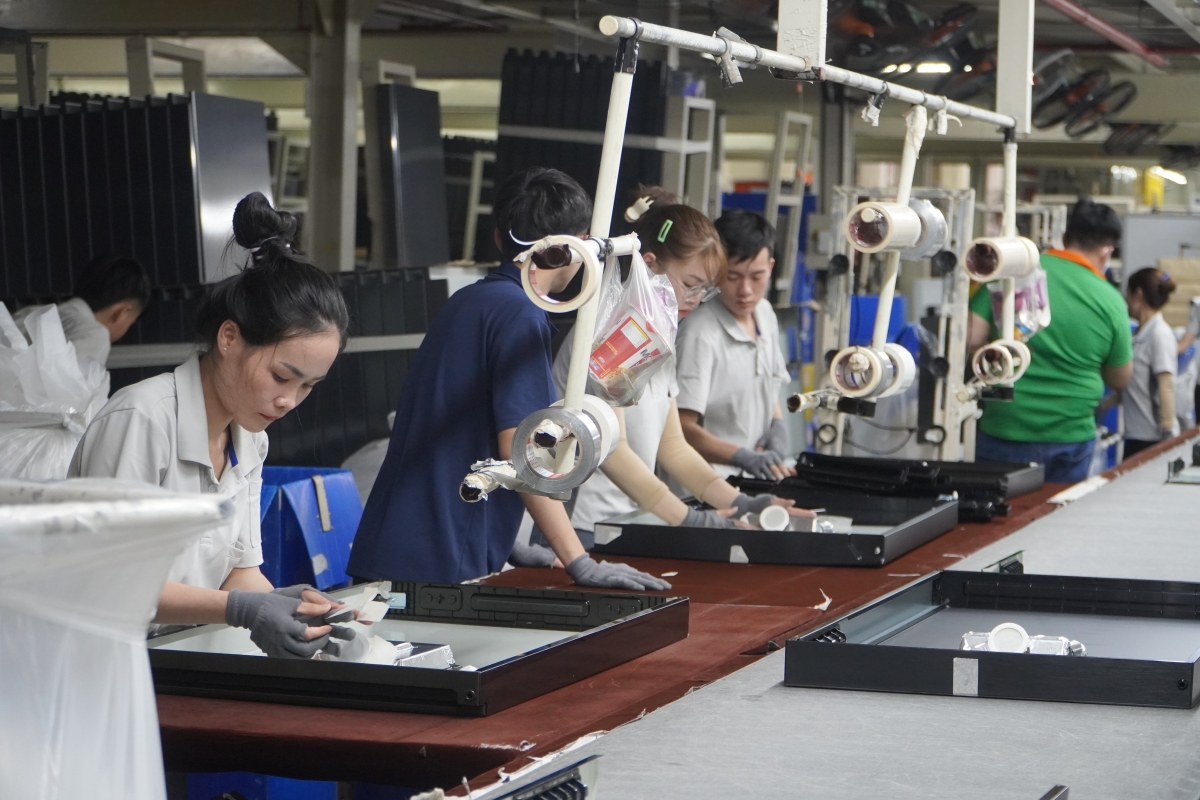 Nguồn lao động Đồng Nai yên tâm làm việc bởi các chính sách đãi ngộ phù hợp (ảnh: Lưu Sơn)