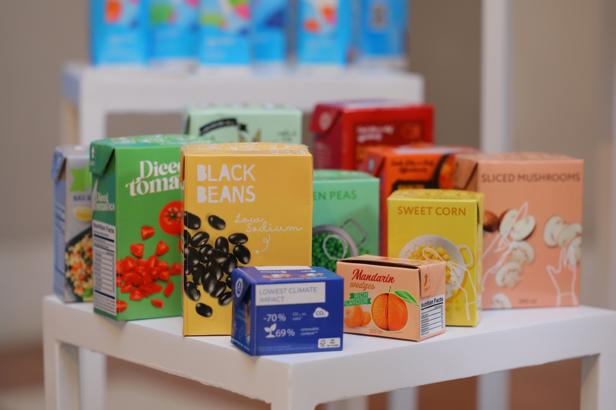 Giải pháp bao bì đổi mới Tetra Recart.