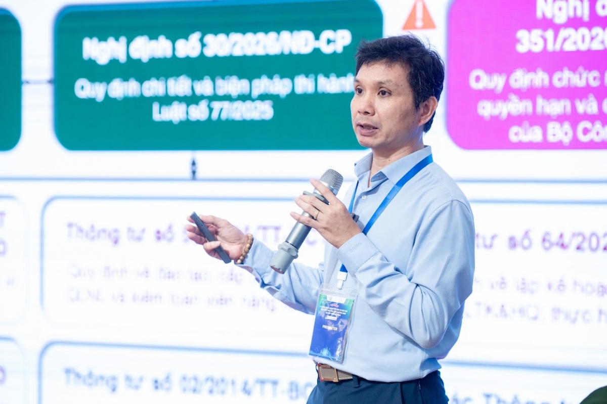 Chuyên gia năng lượng Hà Đăng Sơn. Ảnh VNEEP3