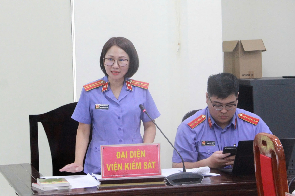 Bà Nguyễn Thị Tuyết Lan, kiểm sát viên Viện kiểm sát nhân dân khu vực 7, thành phố Hà Nội