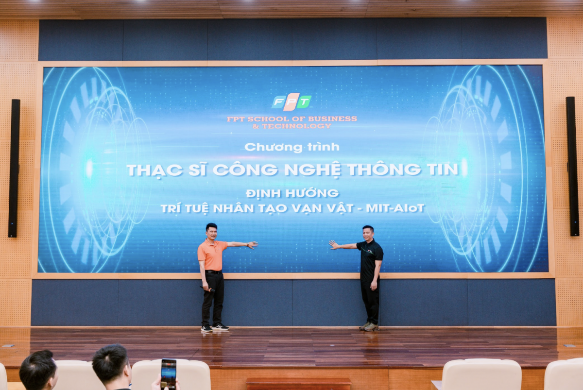 Viện Quản trị và Công nghệ FSB, Trường Đại học FPT ra mắt chương trình Thạc sĩ Công nghệ thông tin định hướng Trí tuệ nhân tạo vạn vật