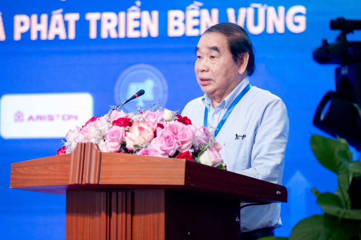 Ông Nguyễn Đình Hiệp - Chủ tịch Hội Khoa học và công nghệ sử dụng năng lượng tiết kiệm và hiệu quả Việt Nam (VECEA). Ảnh VNEEP3