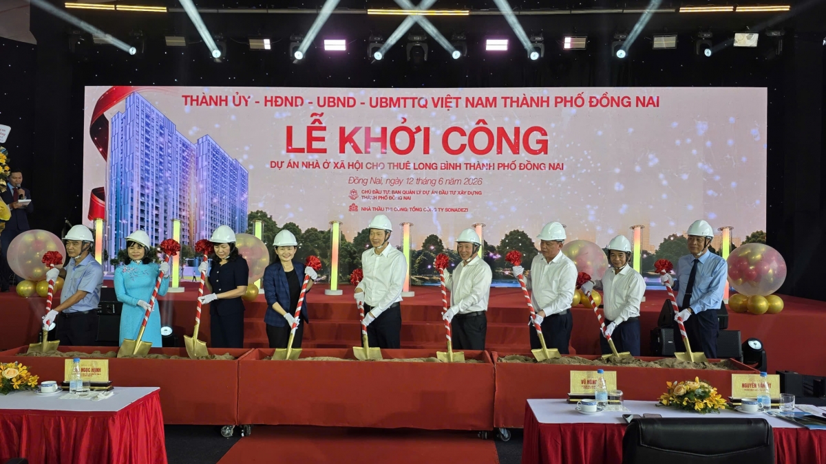 Dự án nhà chung cư cho thuê đầu tiên của cả nước được khởi công tại Đồng Nai