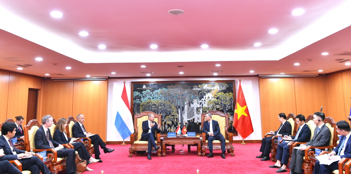 Quang cảnh buổi làm việc
