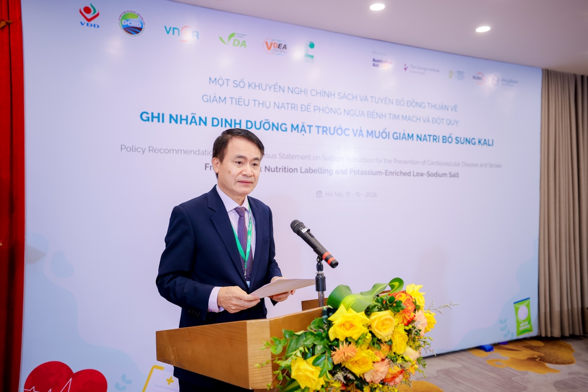 PGS.TS Trần Thanh Dương, Viện trưởng Viện Dinh dưỡng (Bộ Y tế)