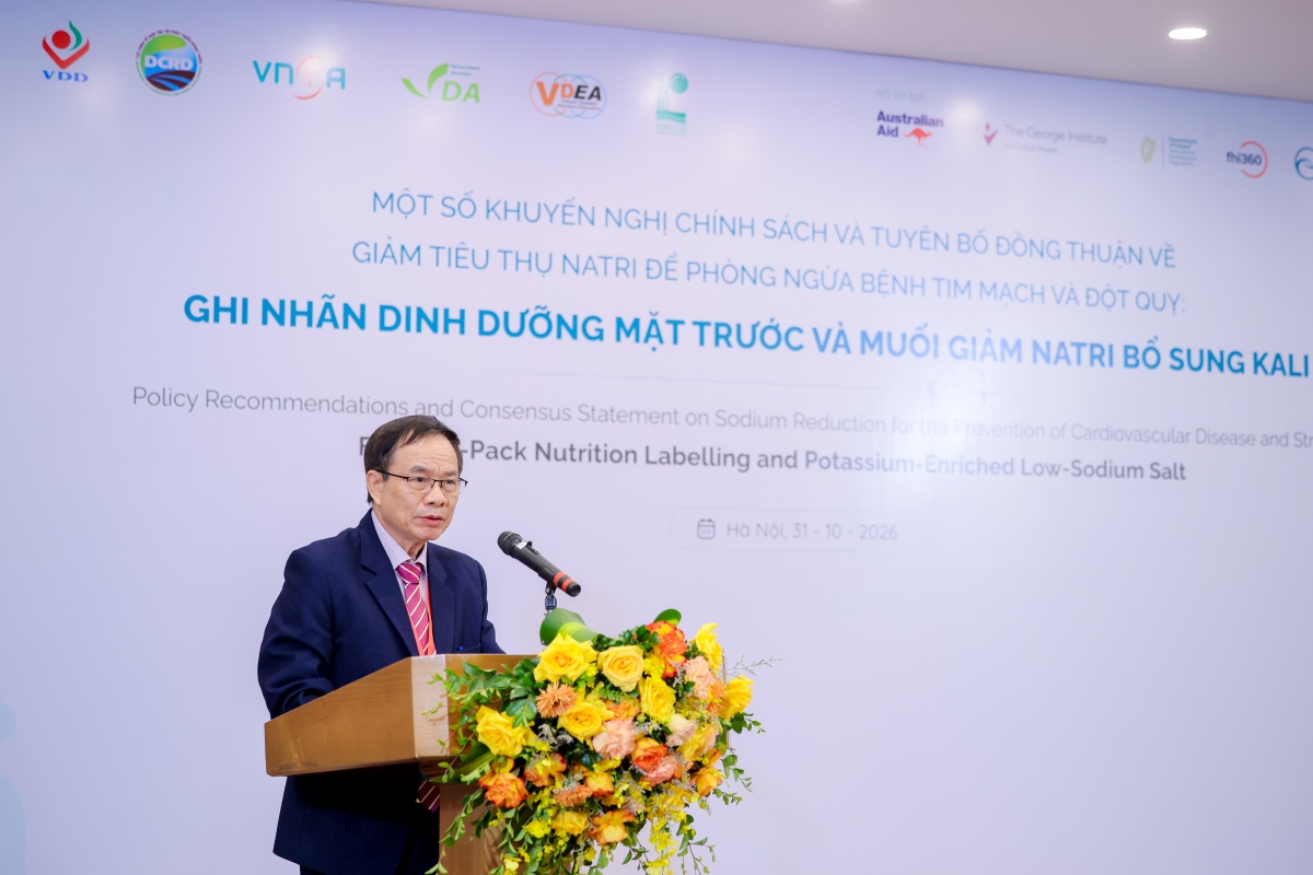 GS.TS.BS Nguyễn Văn Thông, Chủ tịch Hội Đột quỵ Việt Nam