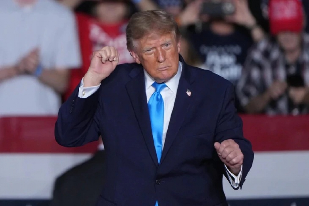Tổng thống Mỹ Donald Trump. Ảnh: AP