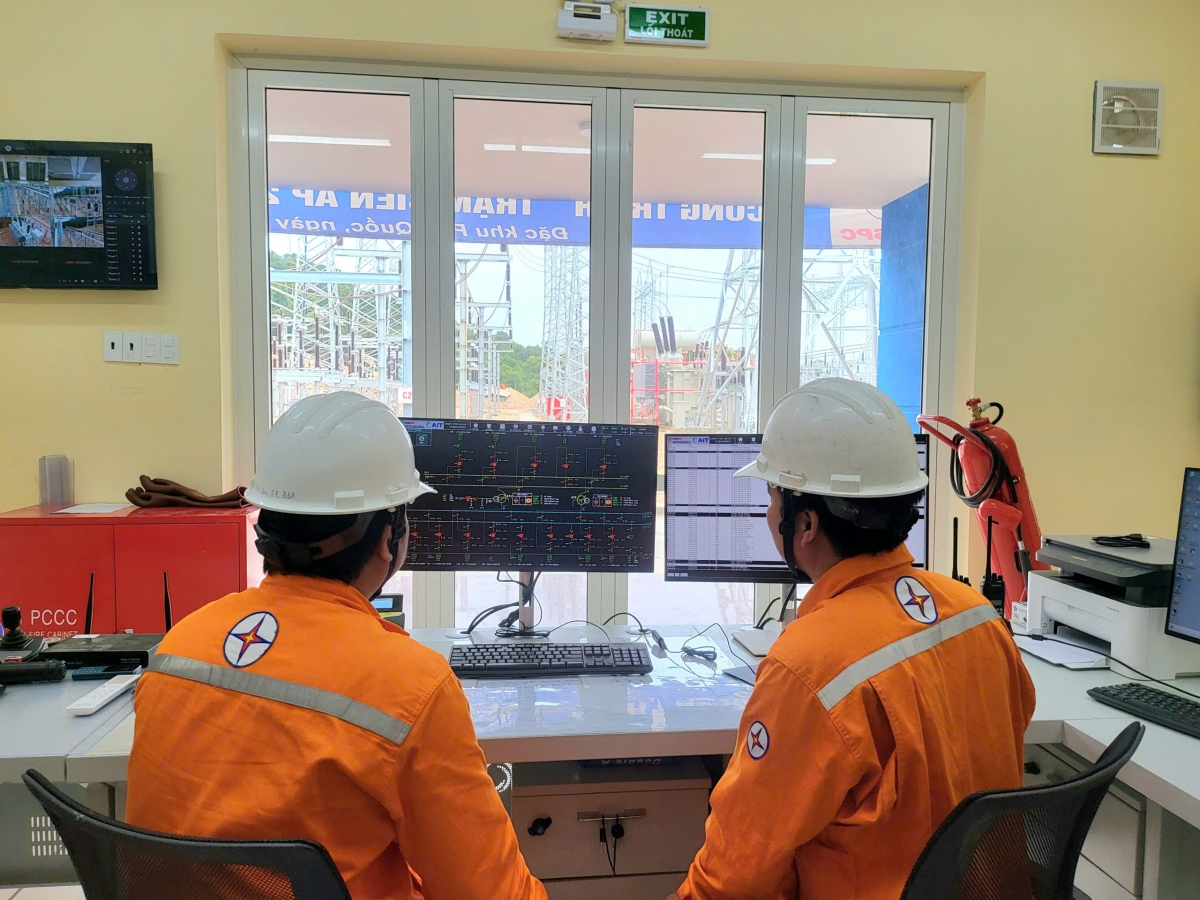 Bảo đảm công tác vận hành an toàn tại Trạm biến áp 220kV Phú Quốc